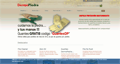 Desktop Screenshot of dermopiedra.com